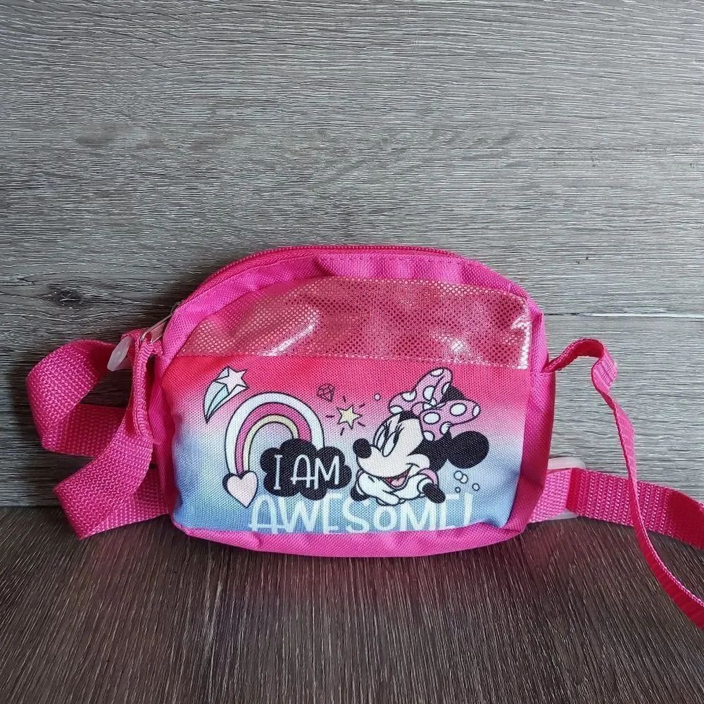 Disney Minni Mouse 'I am awesome' Crossbody Bag
